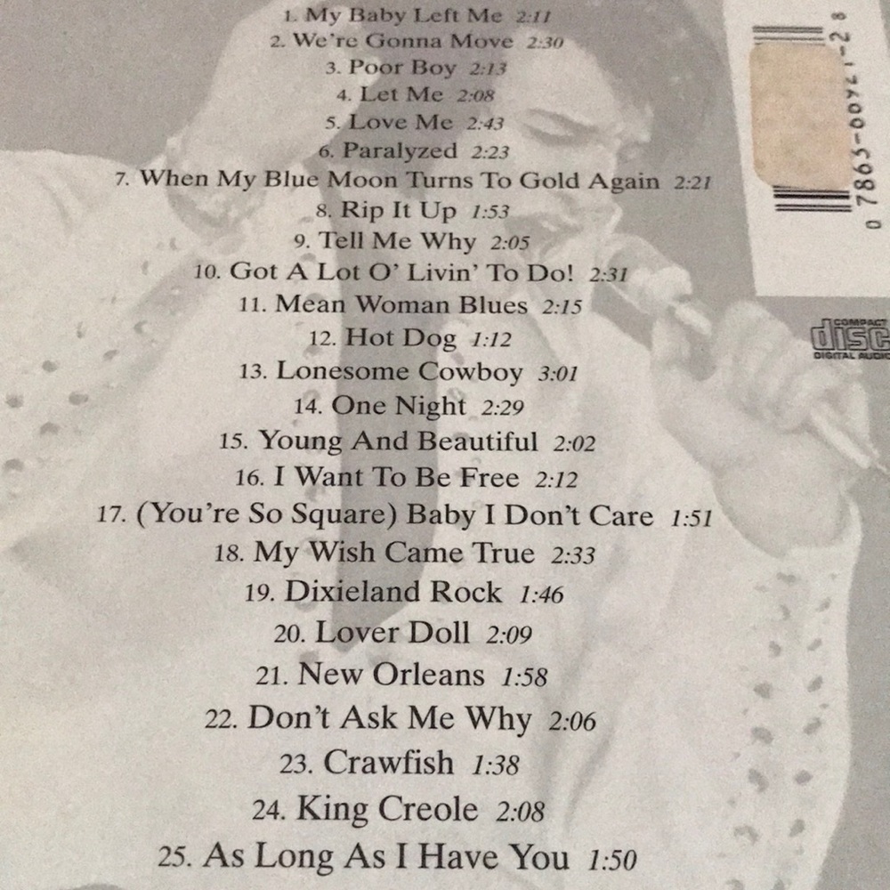 Elvis The Other Sides - 2 Compact Disc Set+ cd - Picture 3 of 7